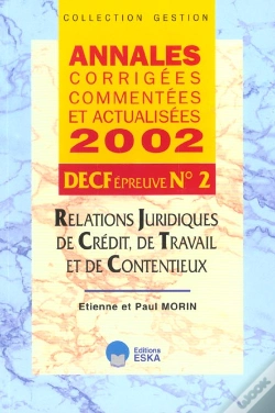 Capa do artigo Relations Juridiques Credit Decf 2