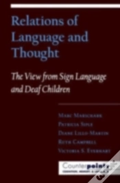 Capa do artigo Relations Of Language And Thought