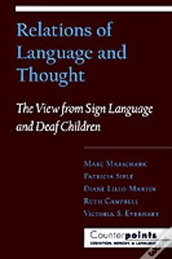 Capa do artigo Relations Of Language And Thought