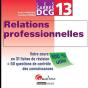 Relations Professionnelles Epreuve N 13 - Preview