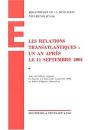 Relations Transatlantiques : 1 An Apres Le 11 Septembre 2001 - Preview