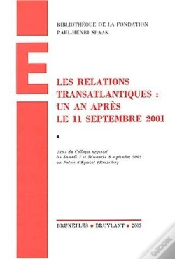 Capa do artigo Relations Transatlantiques : 1 An Apres Le 11 Septembre 2001
