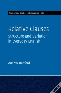 Capa do artigo Relative Clauses