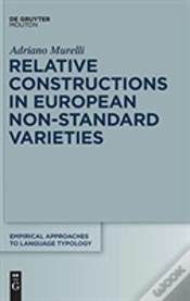 Capa do artigo Relative Constructions In European Non-Standard Varieties