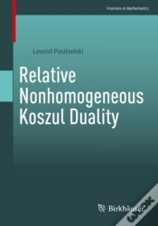 Capa do artigo Relative Nonhomogeneous Koszul Duality