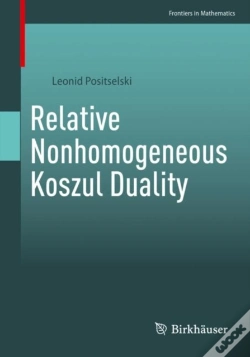 Capa do artigo Relative Nonhomogeneous Koszul Duality