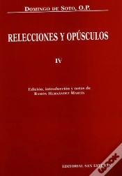 Capa do artigo Relecciones Y Opúsculos Iv- De Merito, De Indulgentiis Y Otros