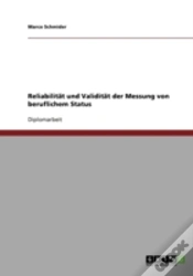 Capa do artigo Reliabilitat Und Validitat Der Messung Von Beruflichem Status
