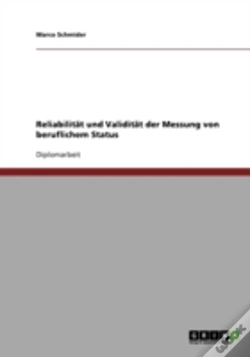 Capa do artigo Reliabilitat Und Validitat Der Messung Von Beruflichem Status