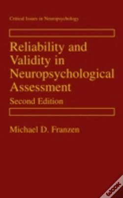Capa do artigo Reliability And Validity In Neuropsychological Assessment