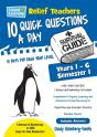Relief Teachers 10 Quick Questions A Day - A Survival Guide - Preview