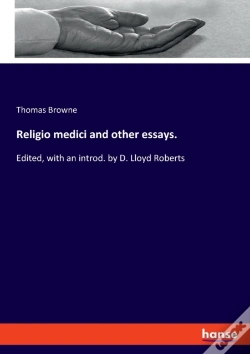 Capa do artigo Religio Medici And Other Essays.:Edited,