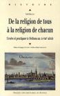 Religion De Tous À  La Religion De Chacun - Preview