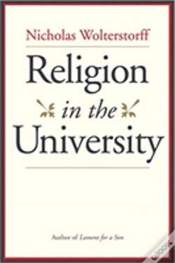 Capa do artigo Religion In The University