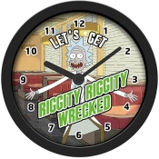 Capa do artigo Wall Clock - Rick & Morty