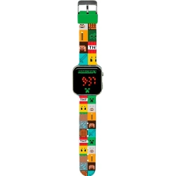 Capa do artigo Relógio Infantil Led - Minecraft