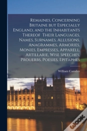 Capa do artigo Remaines, Concerning Britaine But Especi