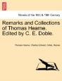 Remarks And Collections Of Thomas Hearne - Preview