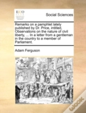 Capa do artigo Remarks On A Pamphlet Lately Published B
