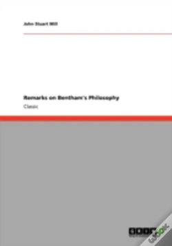 Capa do artigo Remarks On Bentham'S Philosophy