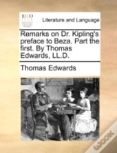 Remarks On Dr. Kipling'S Preface To Beza