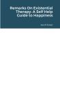 Remarks On Existential Therapy - Preview