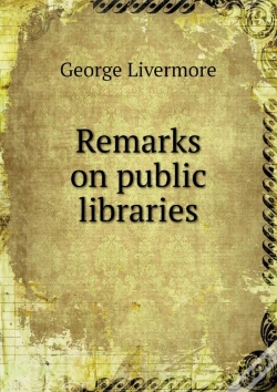 Capa do artigo Remarks On Public Libraries