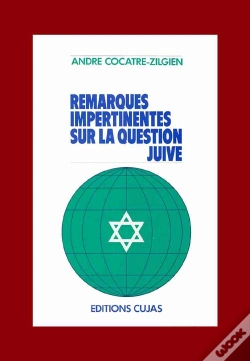 Capa do artigo Remarques Impertinentes Sur La Question Juive