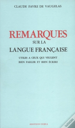 Capa do artigo Remarques Sur La Langue Française