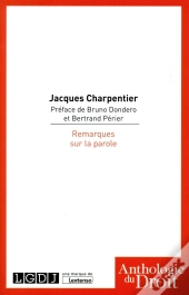 Remarques Sur La Parole