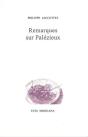 Remarques Sur Palézieux - Preview