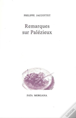 Capa do artigo Remarques Sur Palézieux