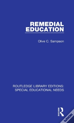 Capa do artigo Remedial Education