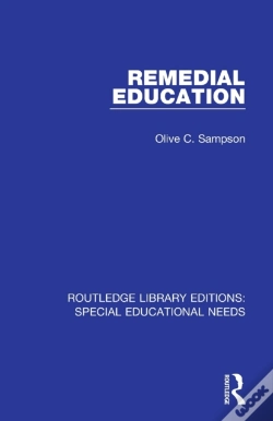 Capa do artigo Remedial Education