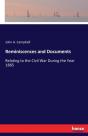 Reminiscences And Documents - Preview
