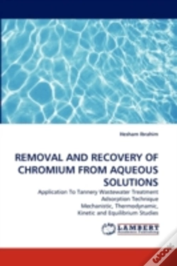 Capa do artigo Removal And Recovery Of Chromium From Aqueous Solutions