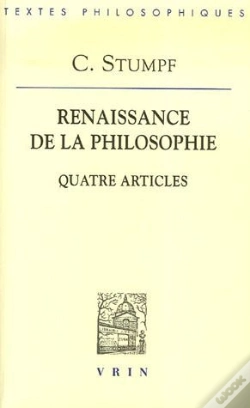Capa do artigo Renaissance De La Philosophie ; Quatre Articles