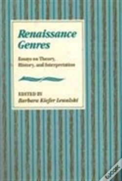 Capa do artigo Renaissance Genres