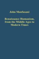 Renaissance Humanism, From The Middle Ages To Modern Times