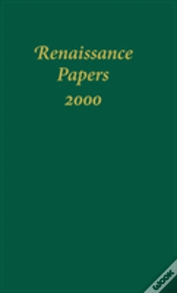 Capa do artigo Renaissance Papers 2000