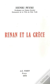 Capa do artigo Renan Et La Grèce