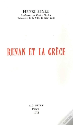 Capa do artigo Renan Et La Grèce