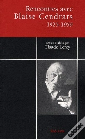 Capa do artigo Rencontres Avec Blaise Cendrars 1925-1959