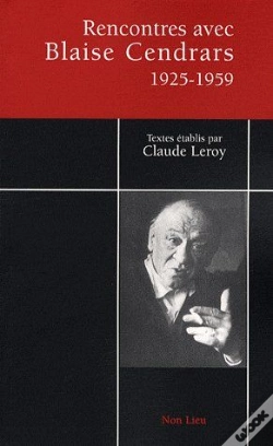 Capa do artigo Rencontres Avec Blaise Cendrars 1925-1959