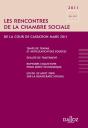 Rencontres Chambre Sociale Cour Cassa. 03/11 - Preview