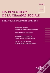 Capa do artigo Rencontres Chambre Sociale Cour Cassa. 03/11