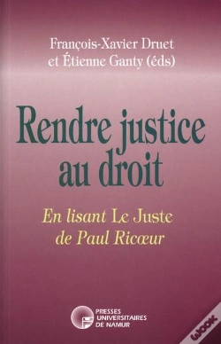 Capa do artigo Rendre Justice Au Droit ; En Lisant Le Juste De Paul Ricoeur