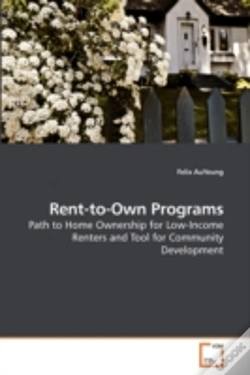 Capa do artigo Rent-To-Own Programs