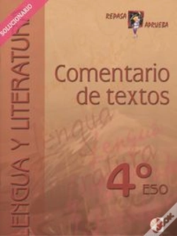 Capa do artigo Repasa Y Aprueba, Comentario De Textos, 4 Eso. Libro Del Profesor