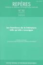 Repères, N° 32/2005 : Les Frontières De La Littérature Telle Qu'Elle S'Enseigne - Preview